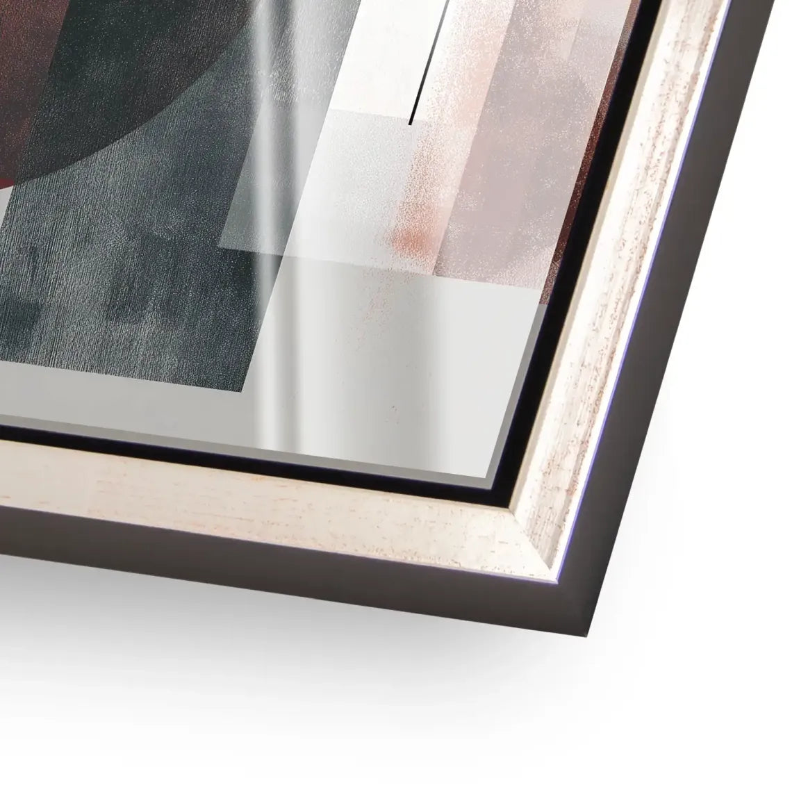 Abstrakte Geometrie Acrylglas Bild