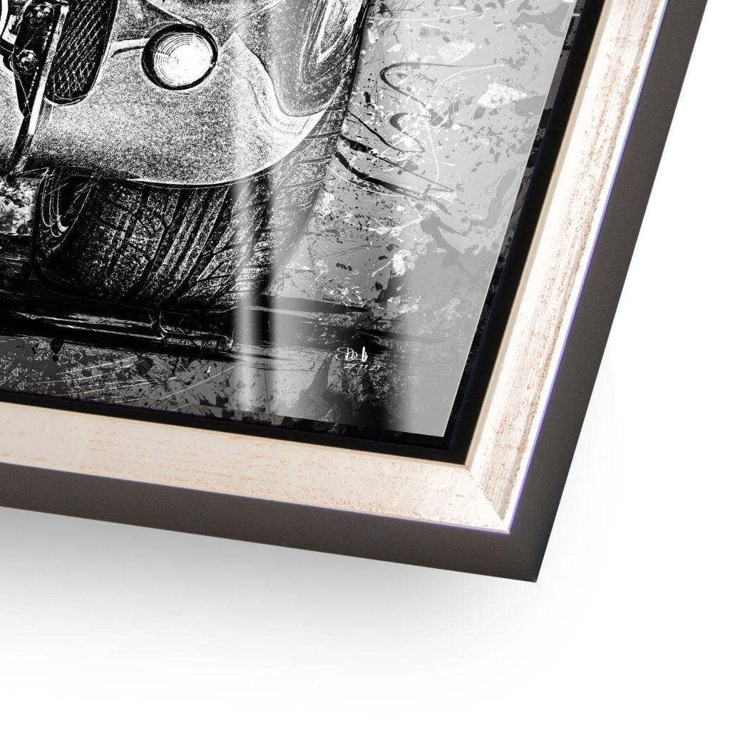 AC Cobra Abstrakt Black Acrylglas Bild INGALERIE