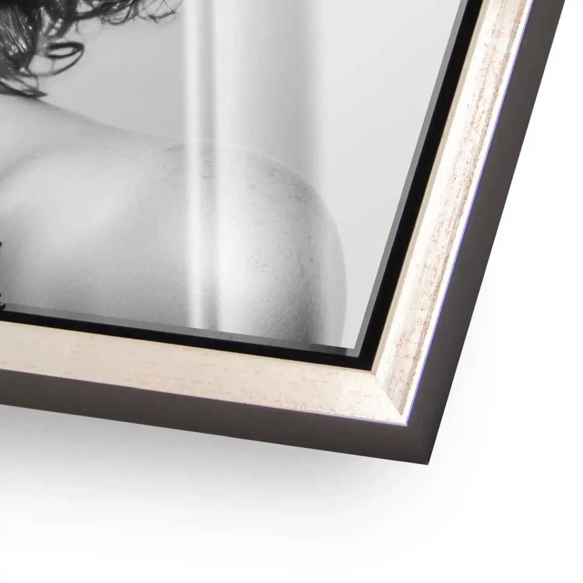 Marilyn Silent Secret Black Acrylglas Bild