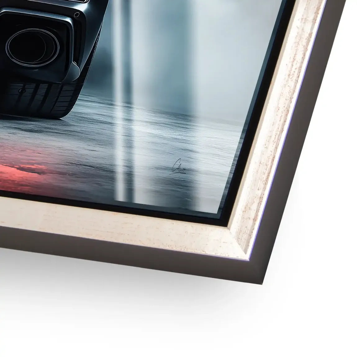 Audi R8 Dark Side Acrylglas Bild