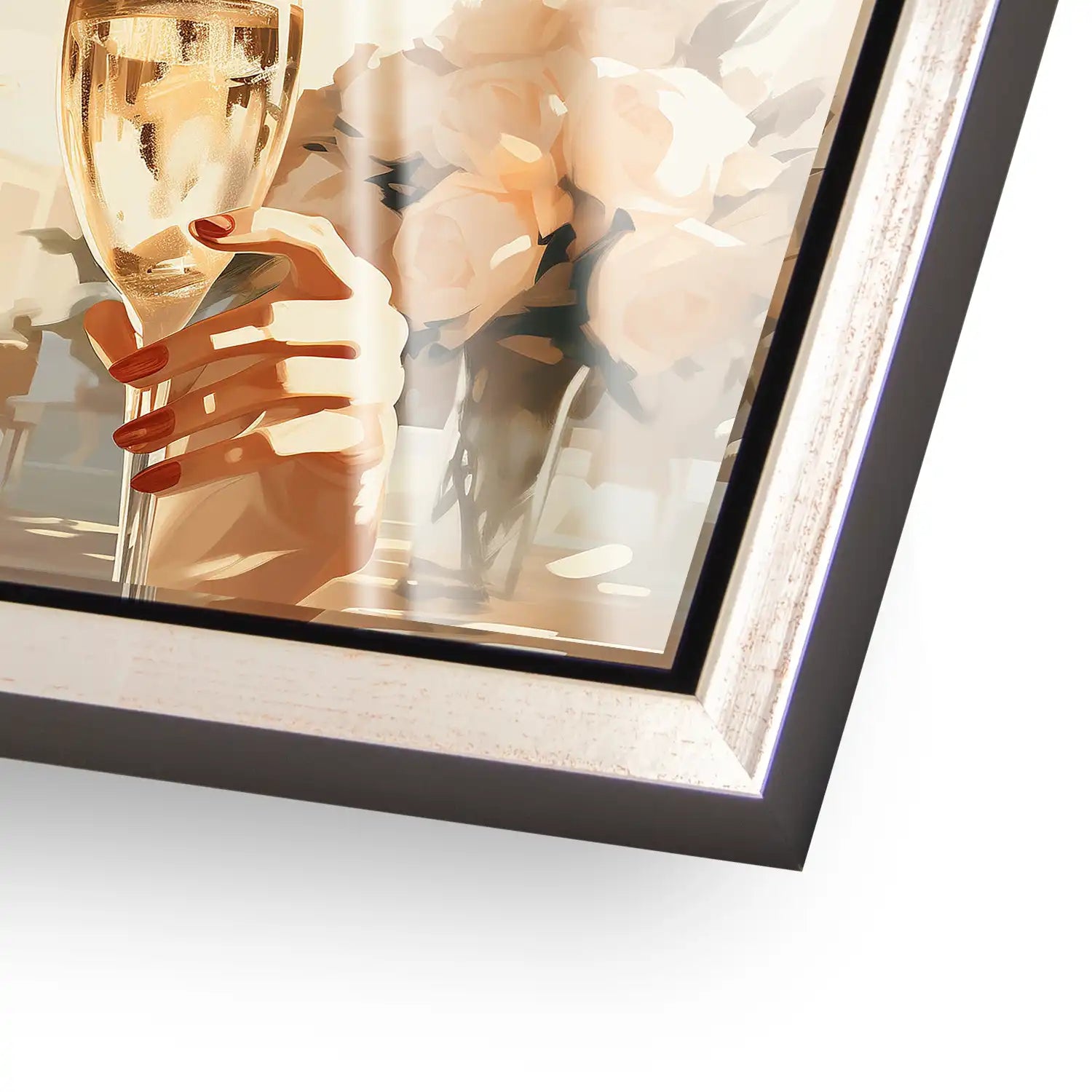 Glamour Champagner Acrylglas Bild INGALERiE