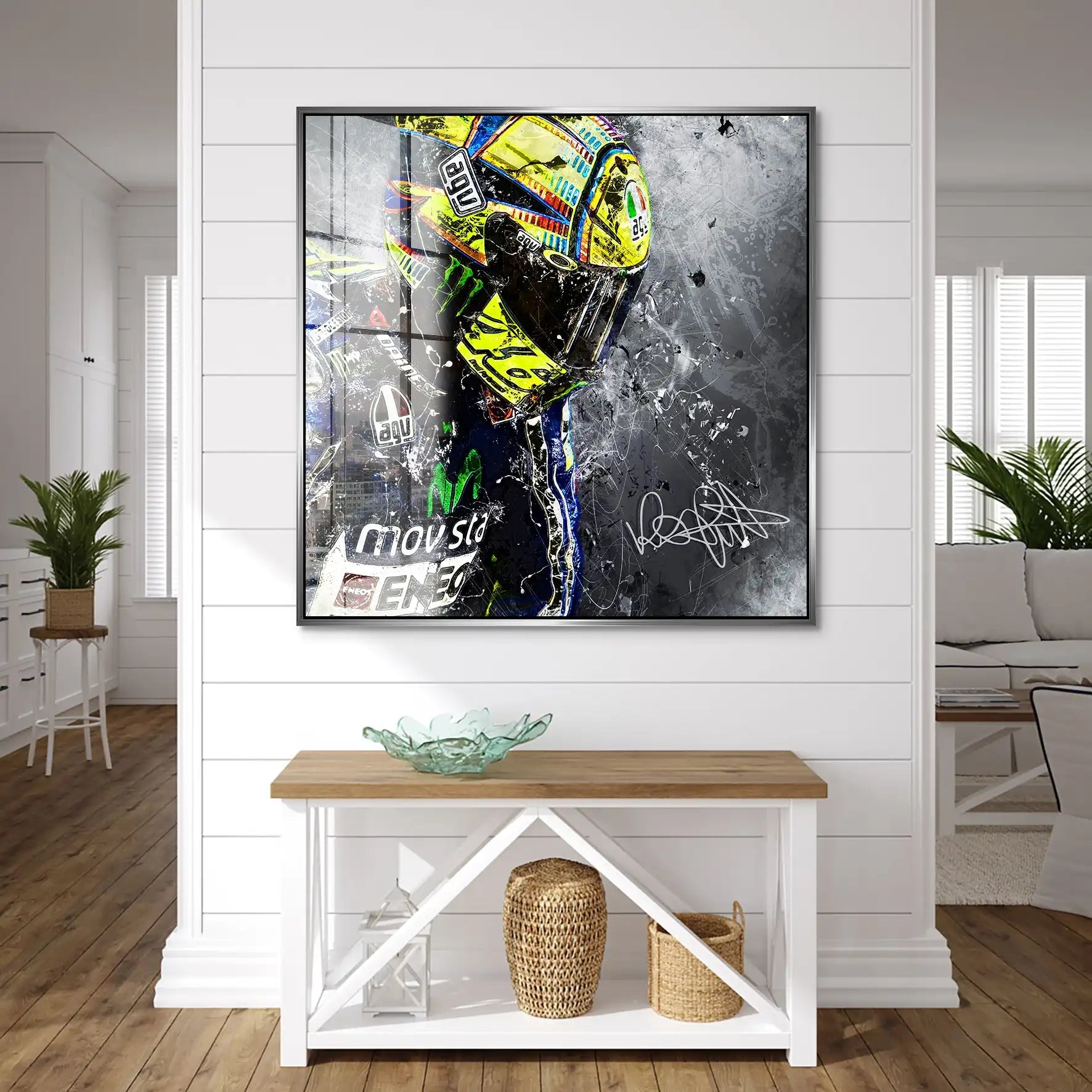 Rossi Abstrakt Style Acrylglas Bild INGALERIE