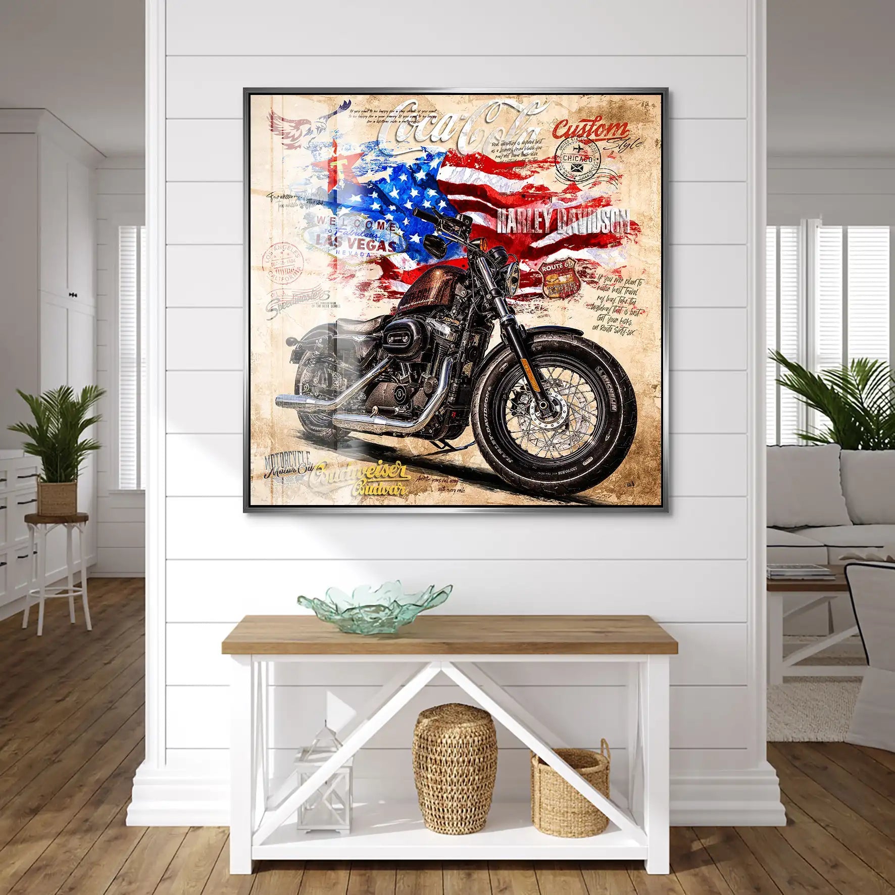 American Pulse auf Acrylglas INGALERIE