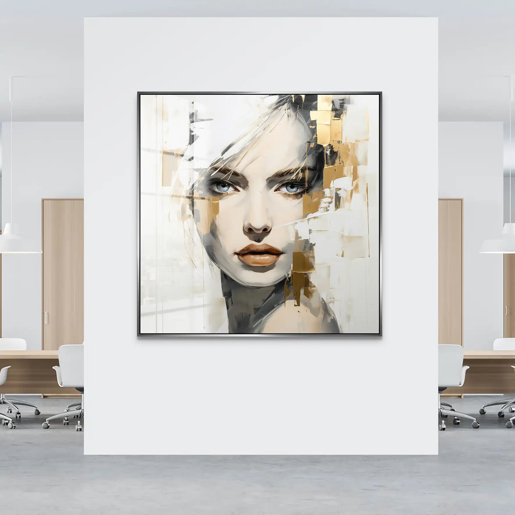Golden Muse Acrylglasbild INGALERIE