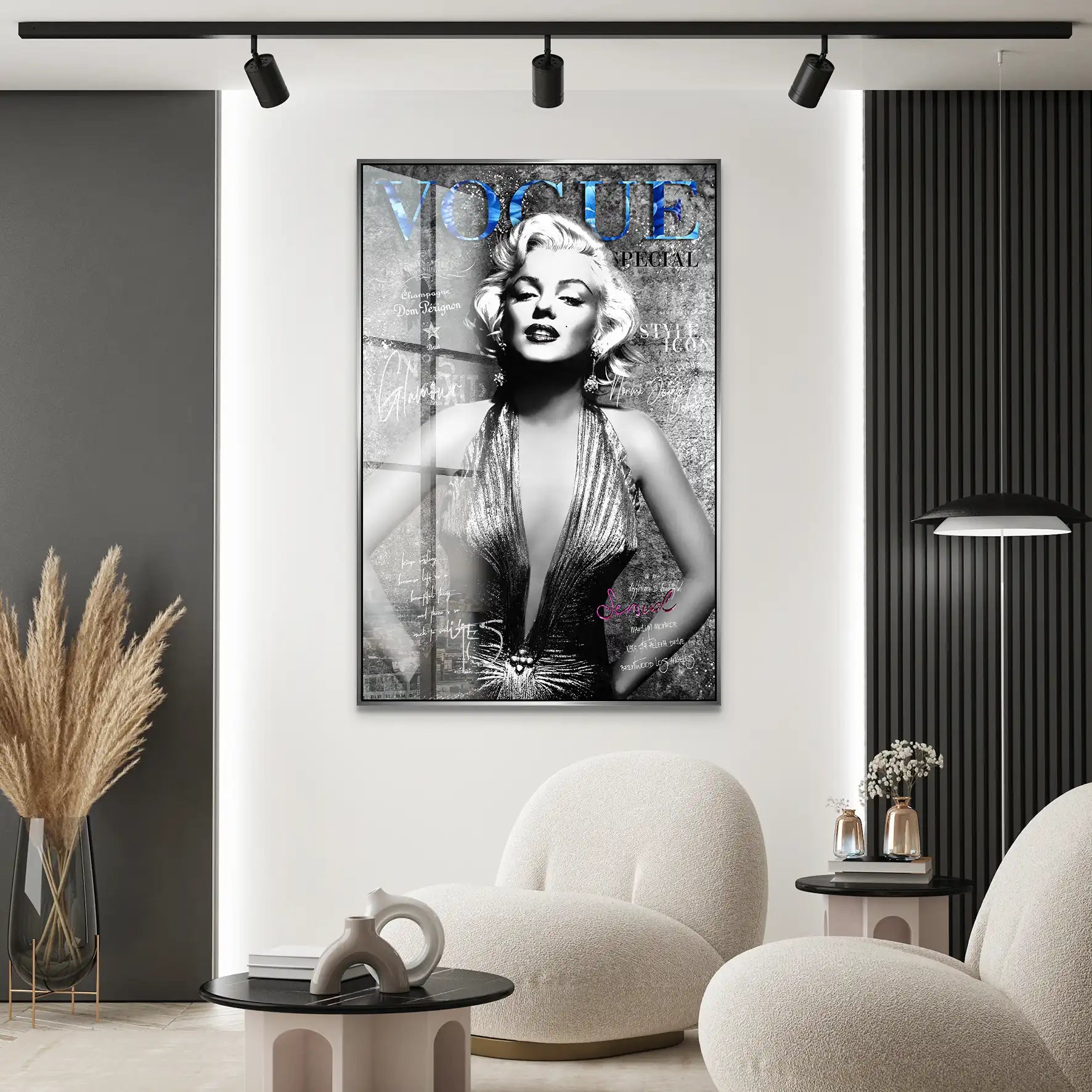 Marilyn Vogue Acrylglas Bild INGALERIE