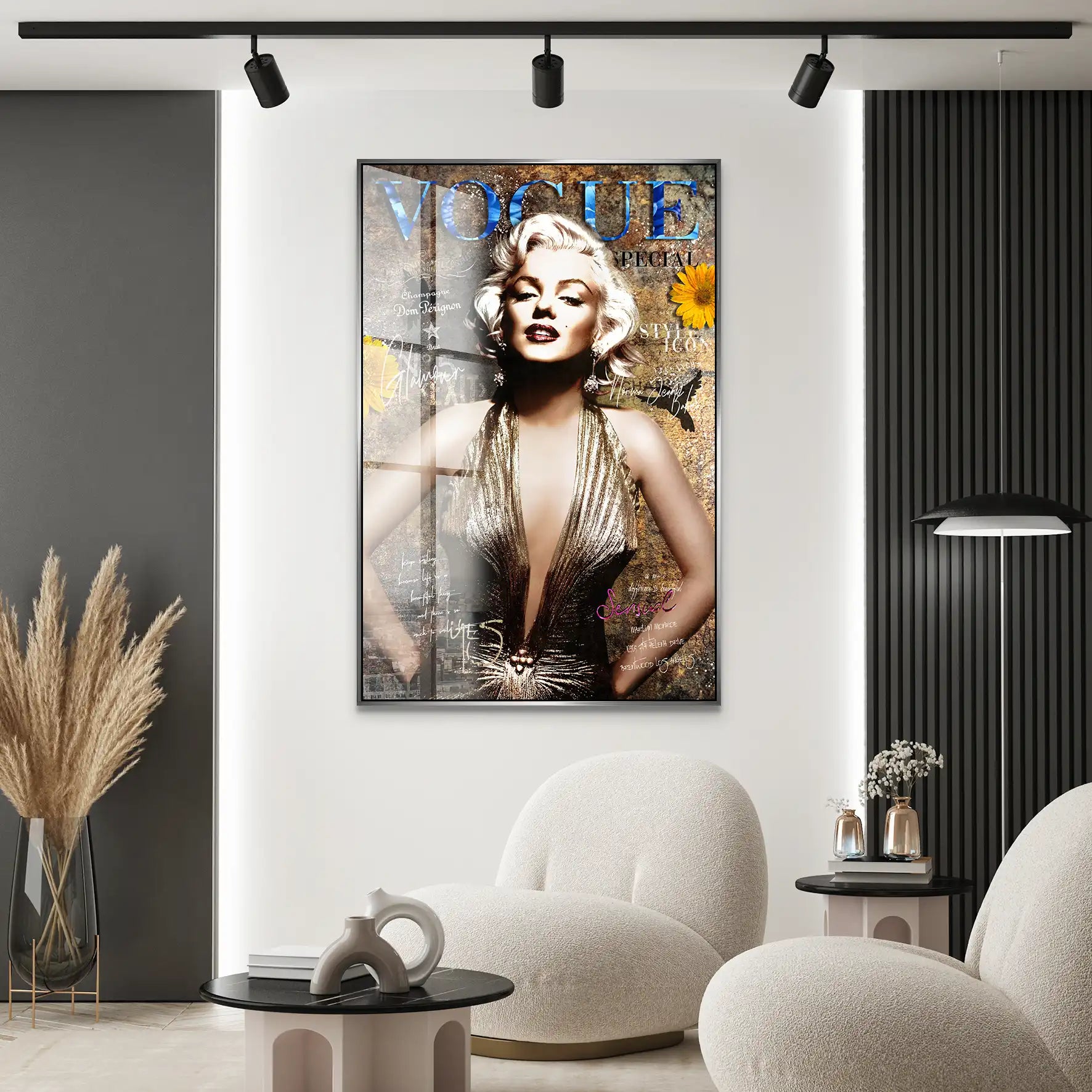 Marilyn Sensual Acrylglas Bild INGALERIE