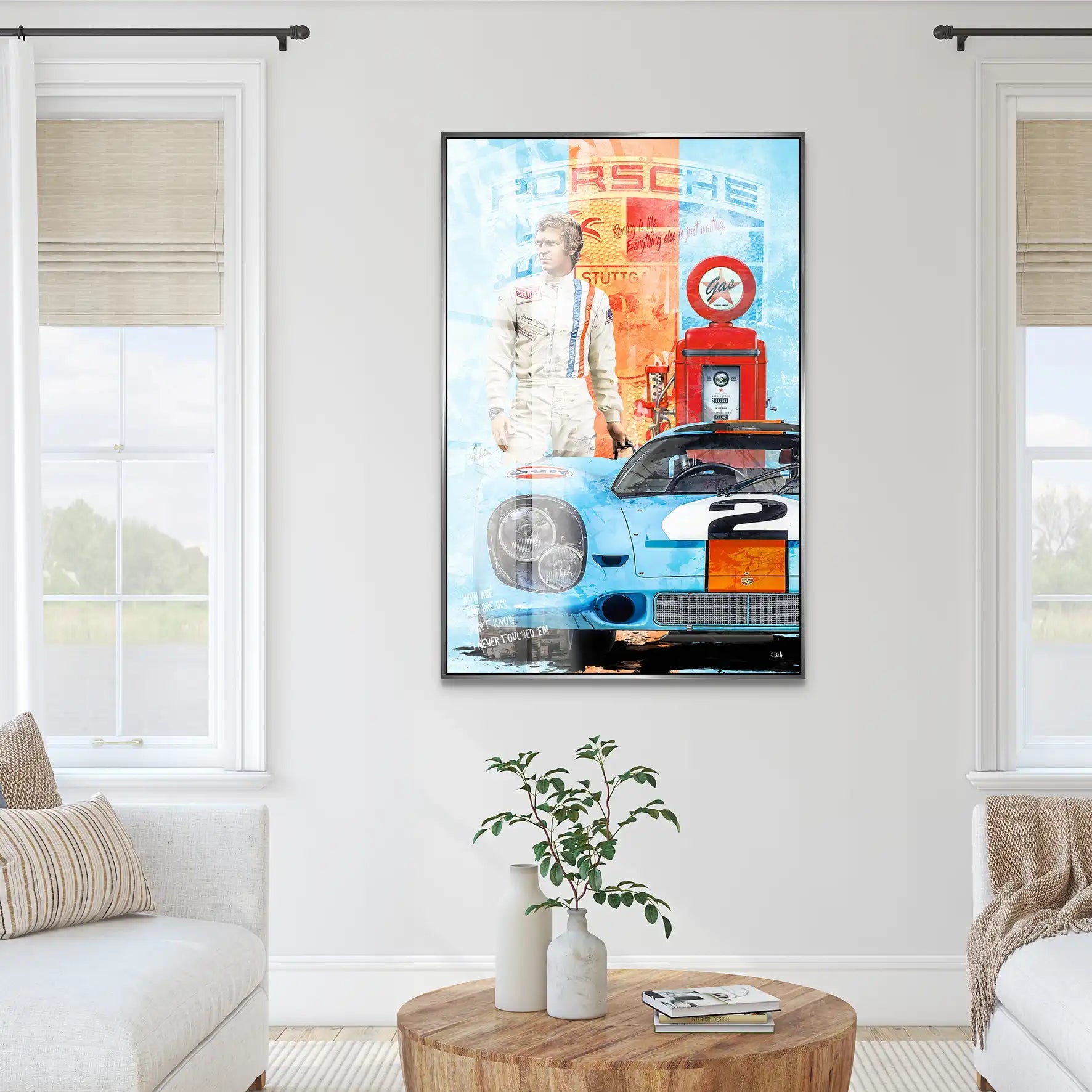 Steve Racing Spirit Acrylglasbild INGALERIE