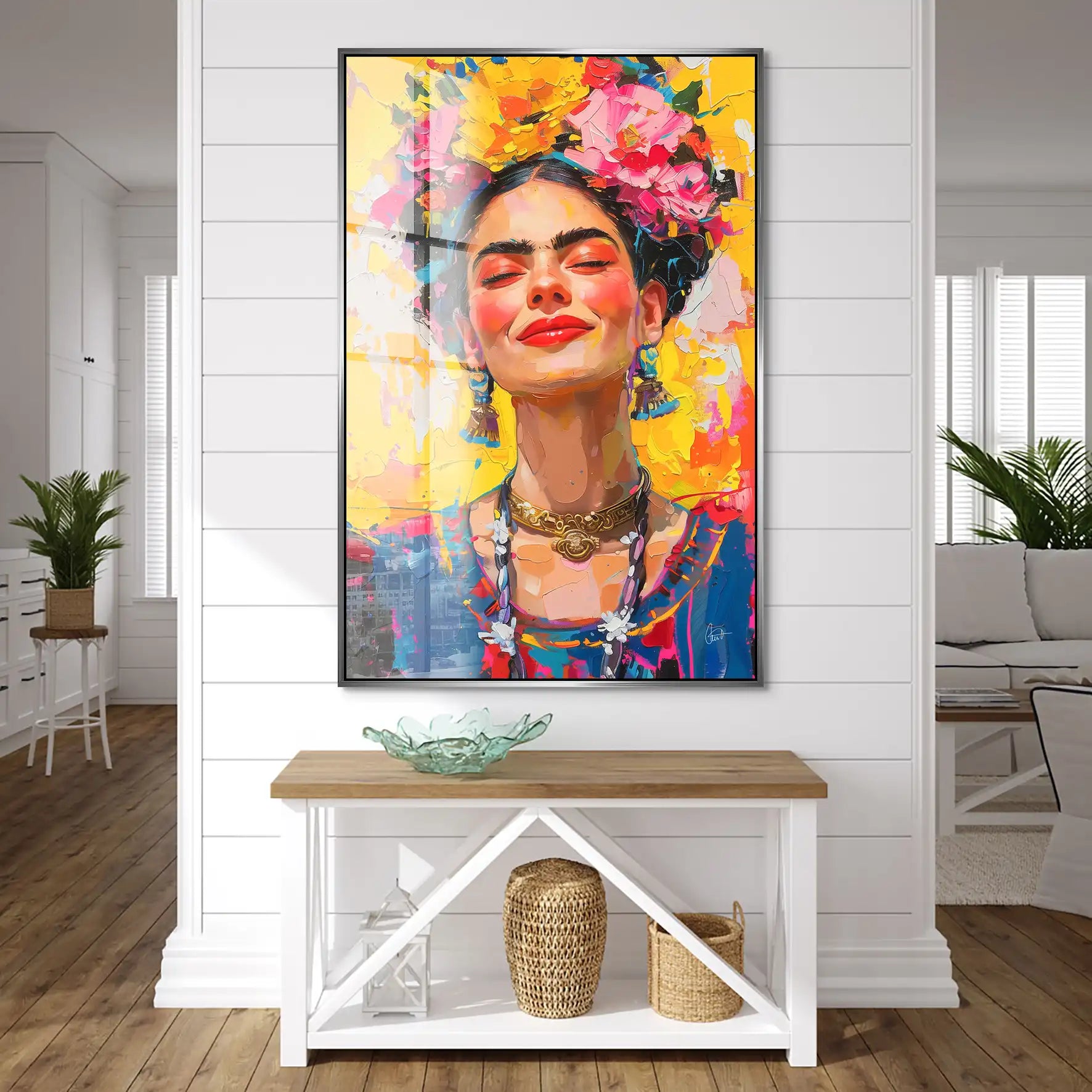 Frida Smile Acrylglas Bild INGALERIE