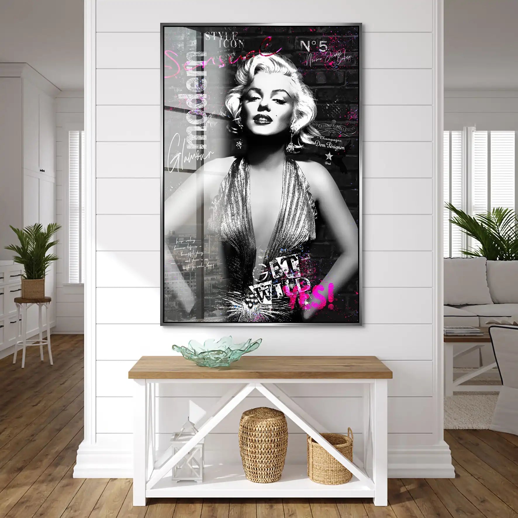 Marilyn Get Wild Acrylglas Bild INGALERIE