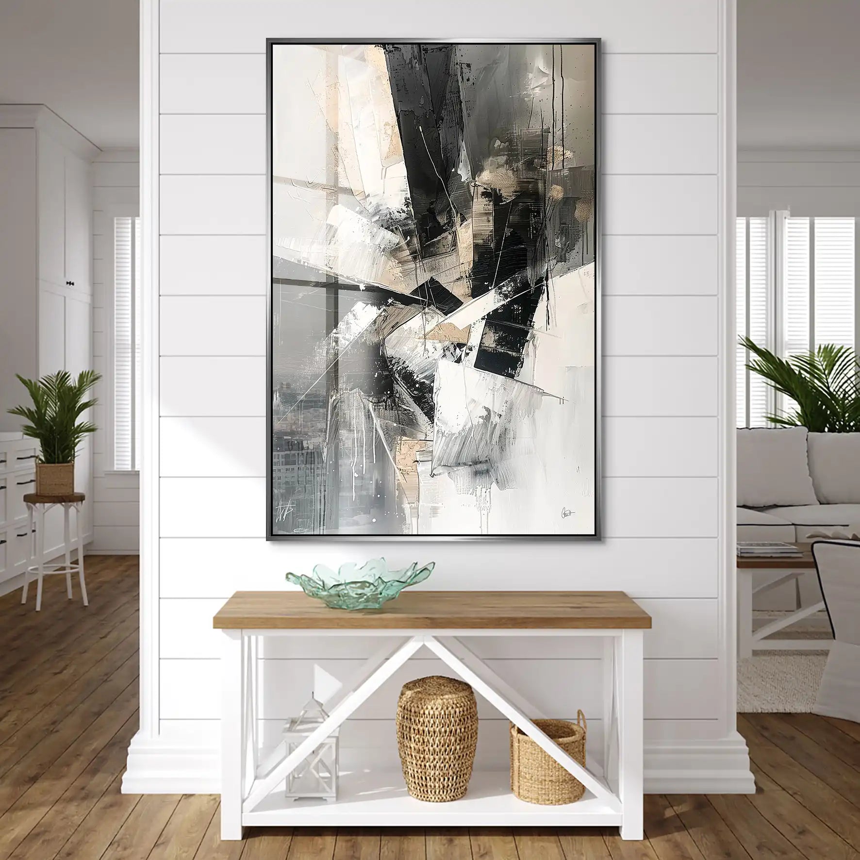 Abstrakt Nr.27 Acrylglas Bild INGALERIE