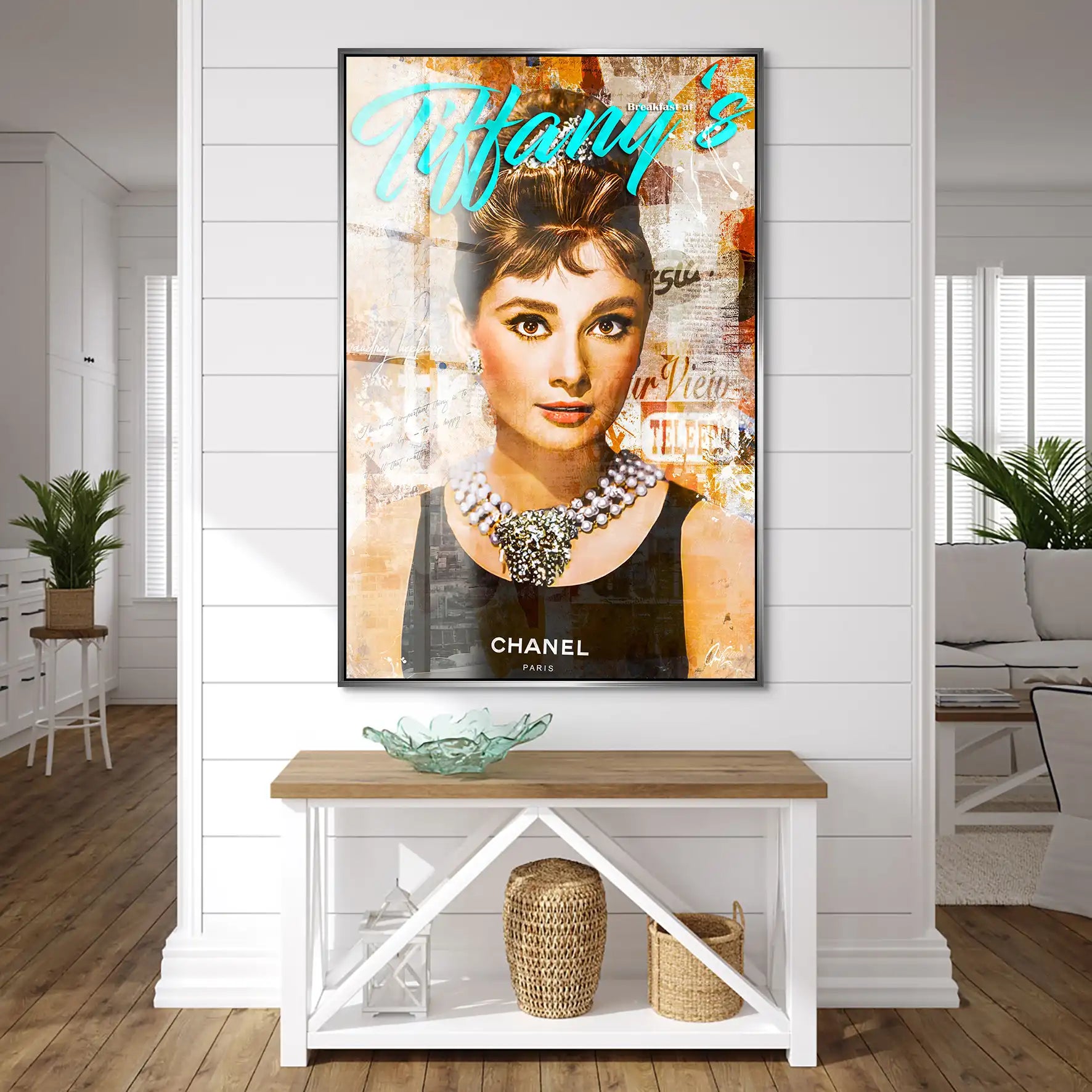 Audrey Tiffany Art Acrylglas Bild INGALERIE