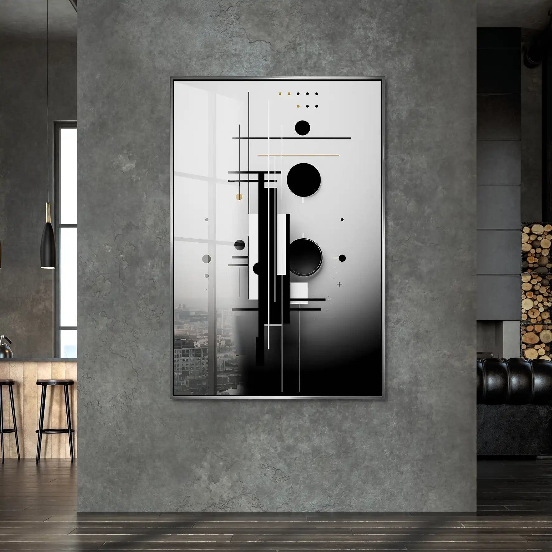 Black Point Acrylglas Bild INGALERIE