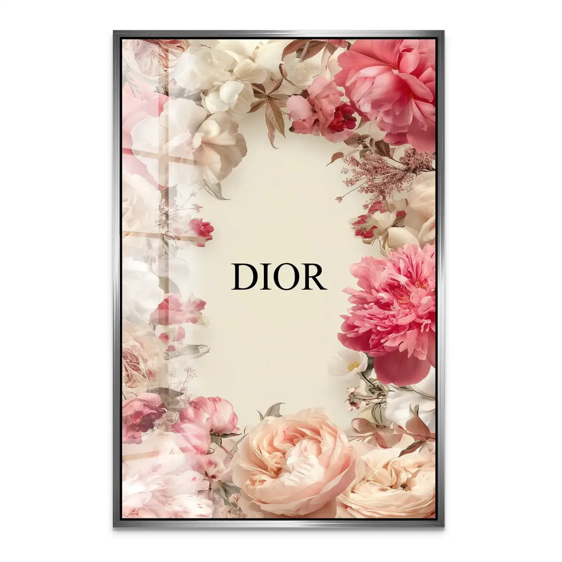 Floral Couture Acrylglas Bild - INGALERIE | Dein Onlineshop für moderne Wandbilder
