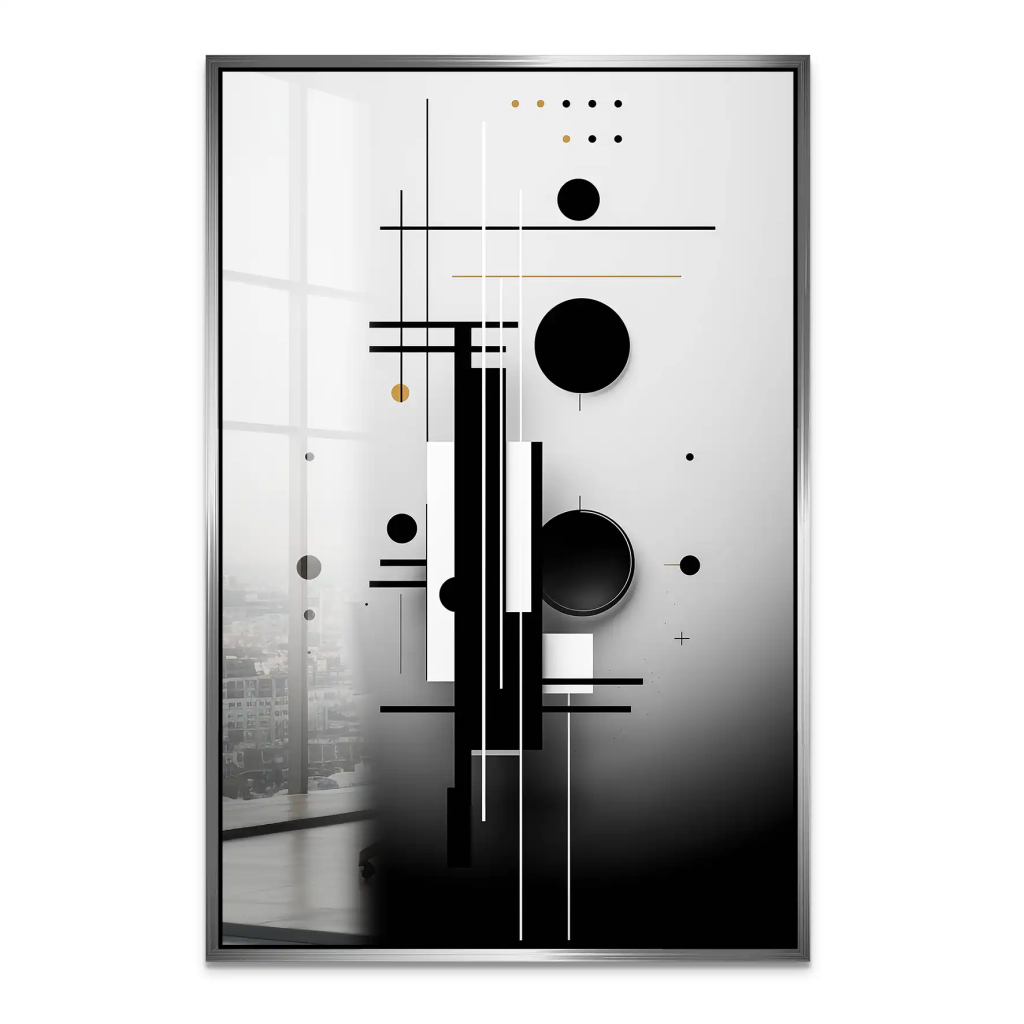 Black Point Acrylglas Bild INGALERIE
