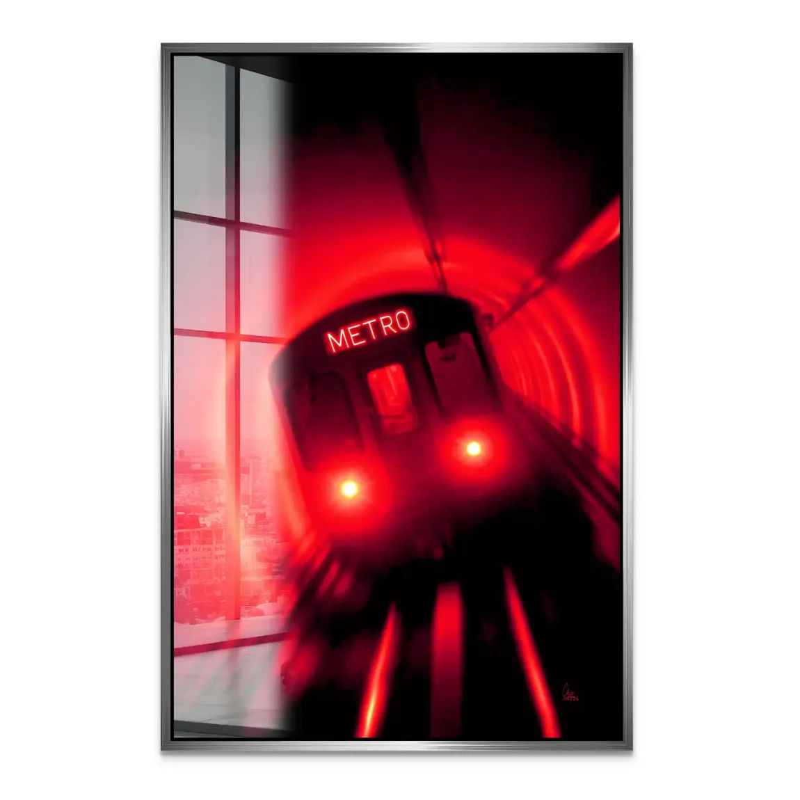 Metro Art Acrylglasbild