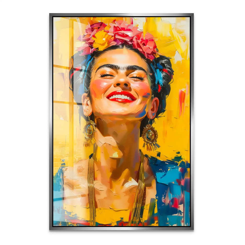 Frida Smile Acrylglas Bild INGALERIE