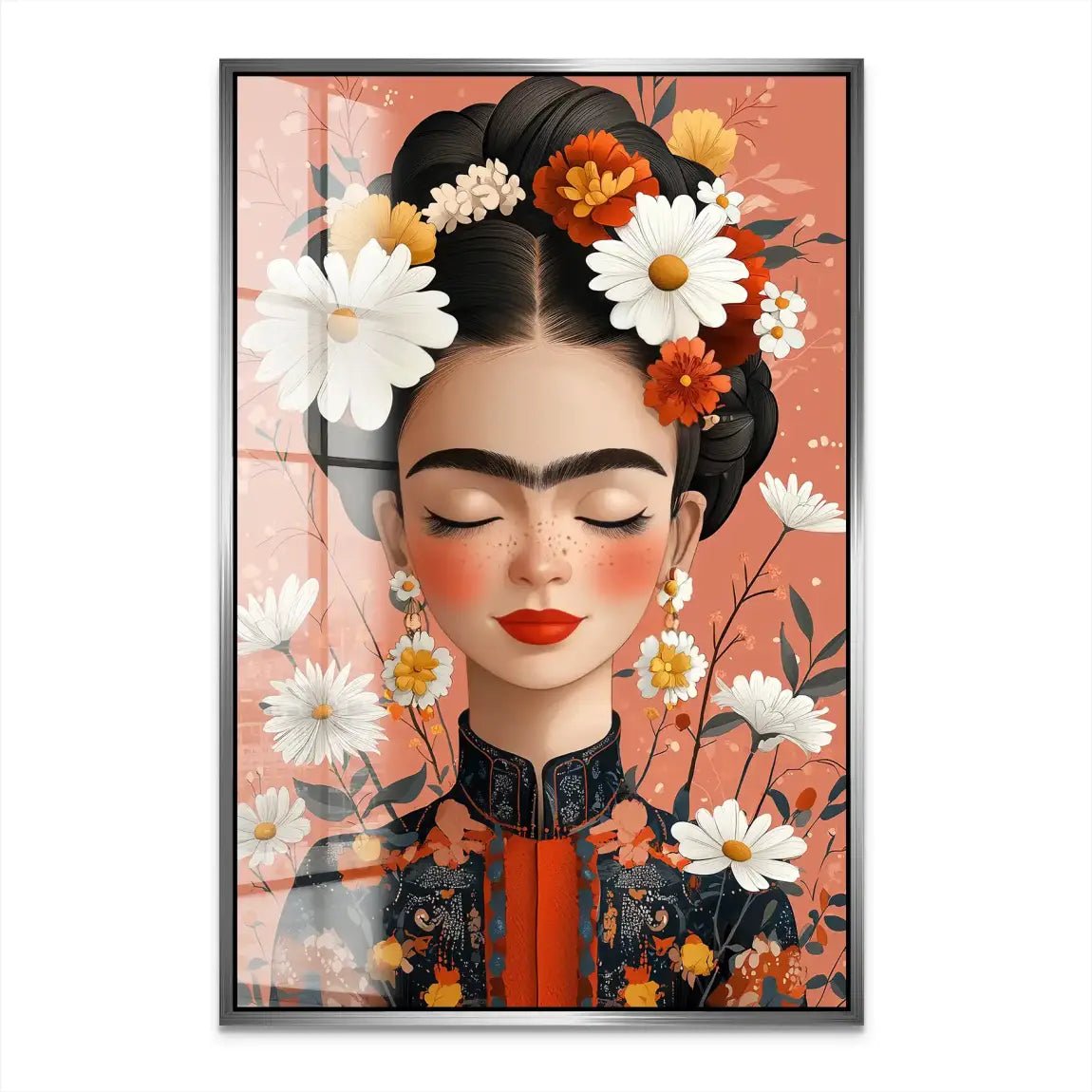 Frida Flower Nr.3 Acrylglas Bild INGALERIE