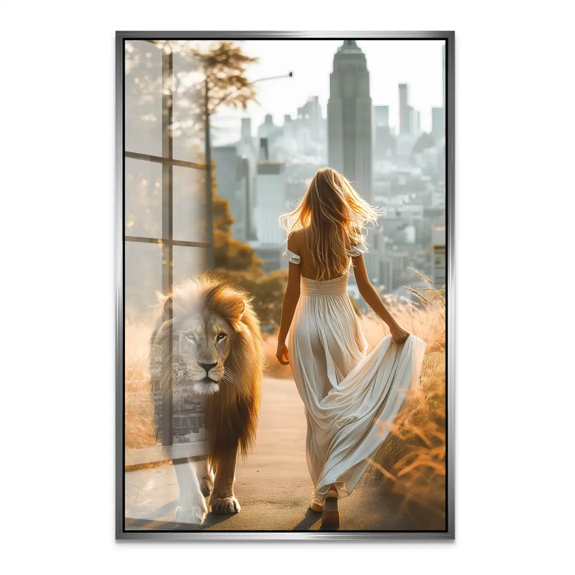 Walk of Courage Acrylglas Bild