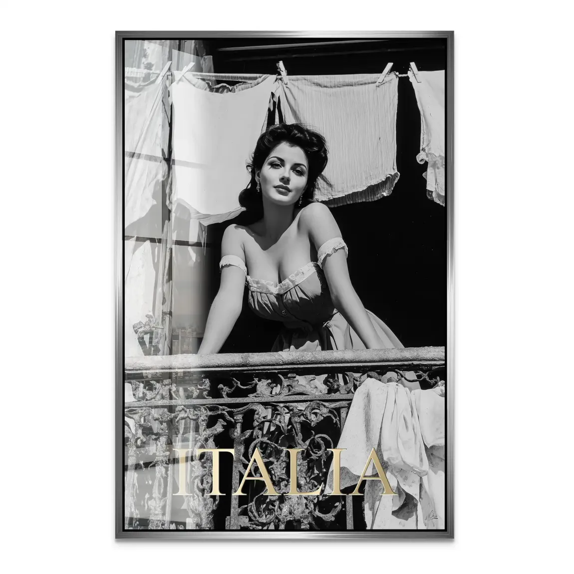 Bella Donna Noir Acrylglas Bild