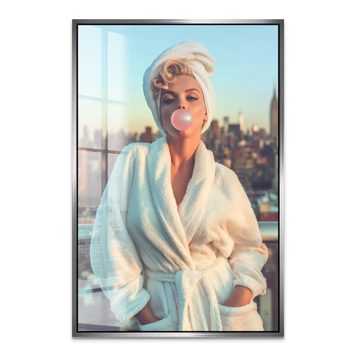Morning Glamour Acrylglas Bild