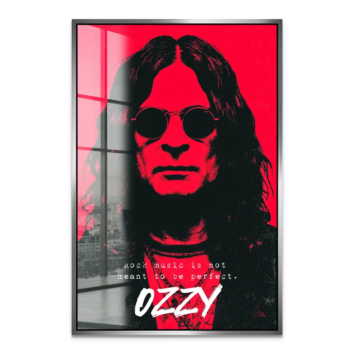Ozzy Rock Spirit Acrylglas Bild