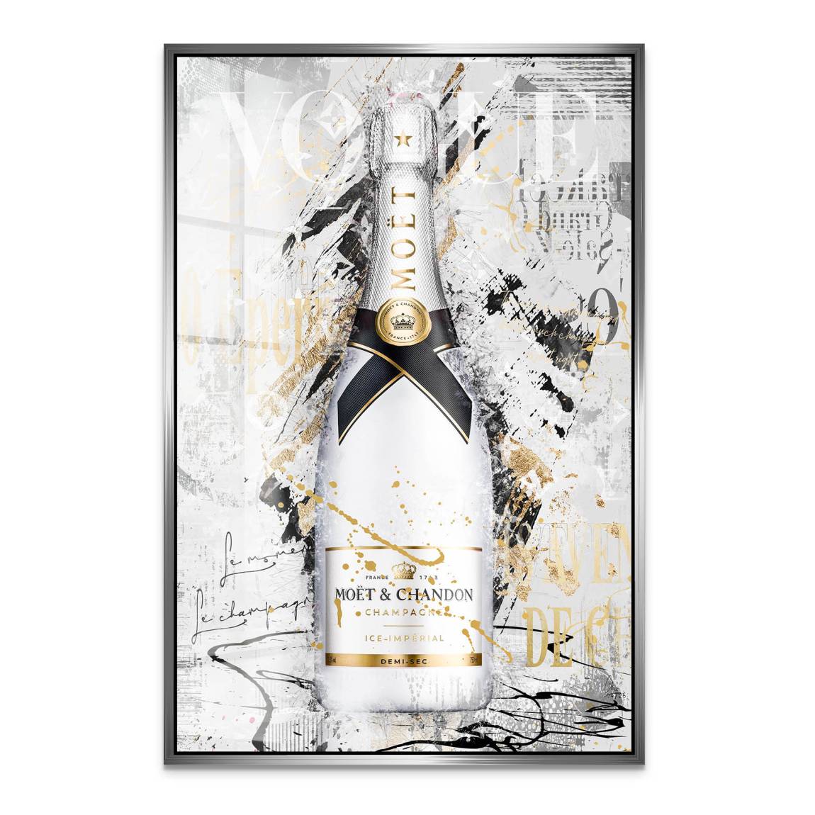 Champagner Prestige Acrylglasbild