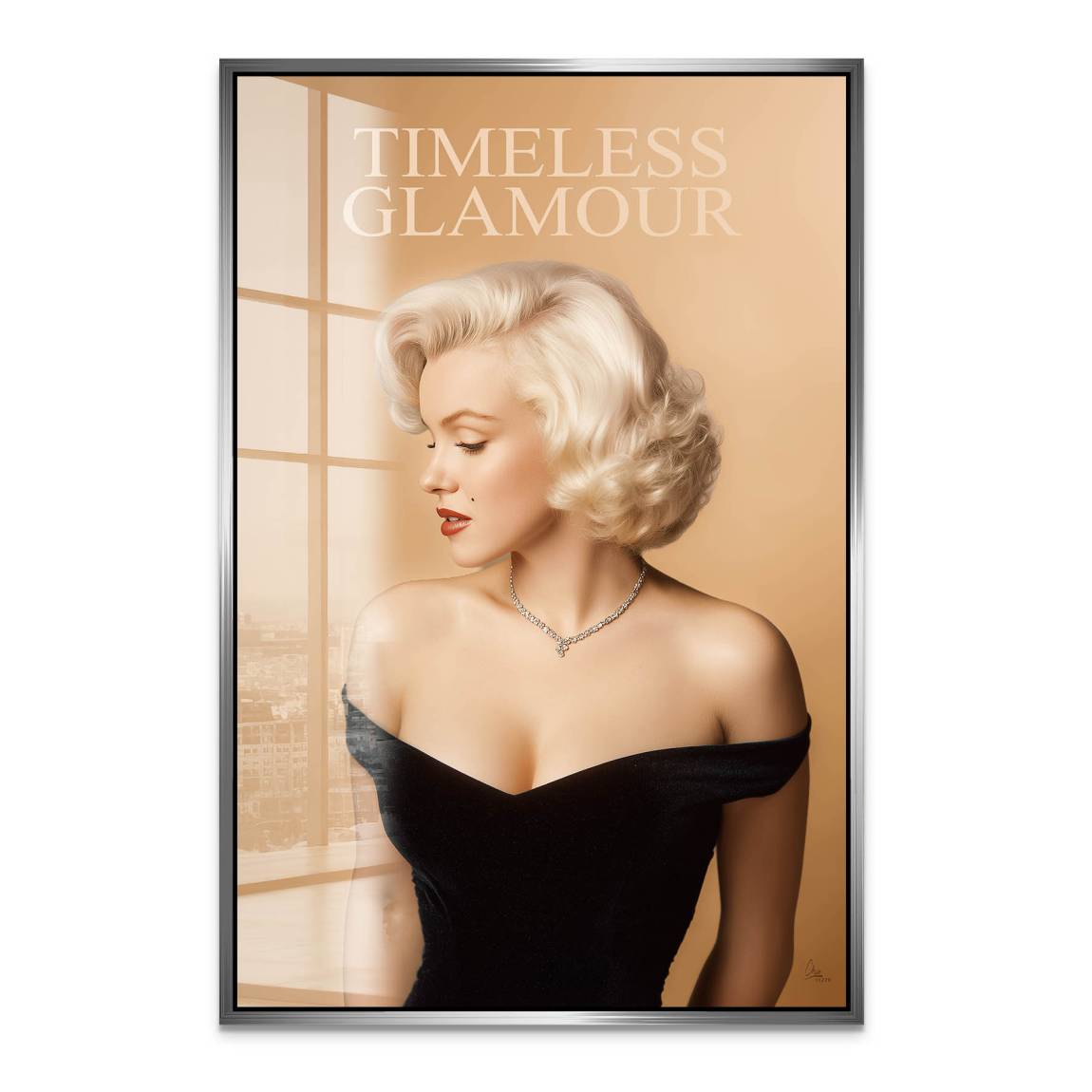 Marilyn Monroe Timeless Acrylglasbild
