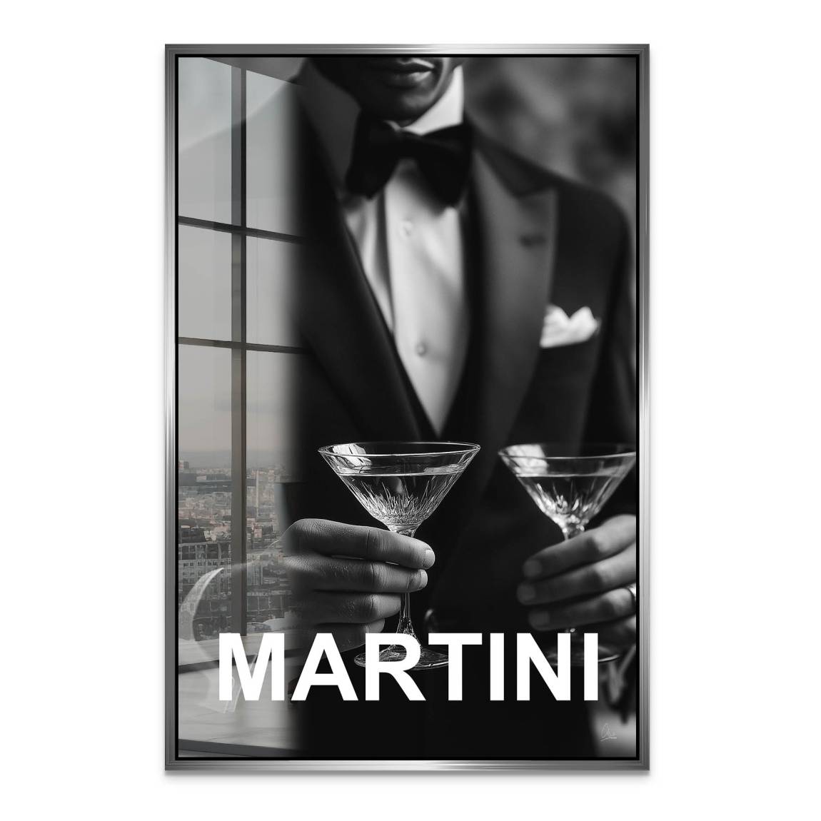 Martini Moment Acrylglas Bild