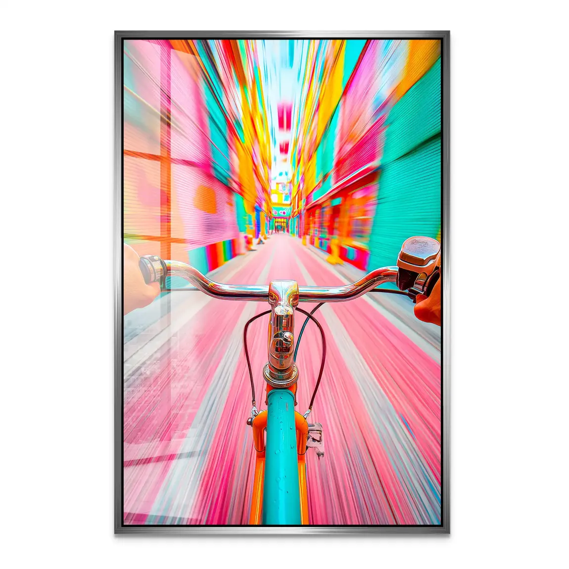 City Rush Acrylglas Bild INGALERIE