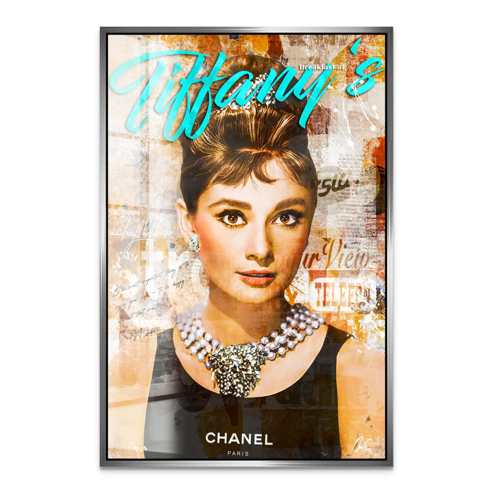 Audrey Tiffany Art Acrylglas Bild INGALERIE