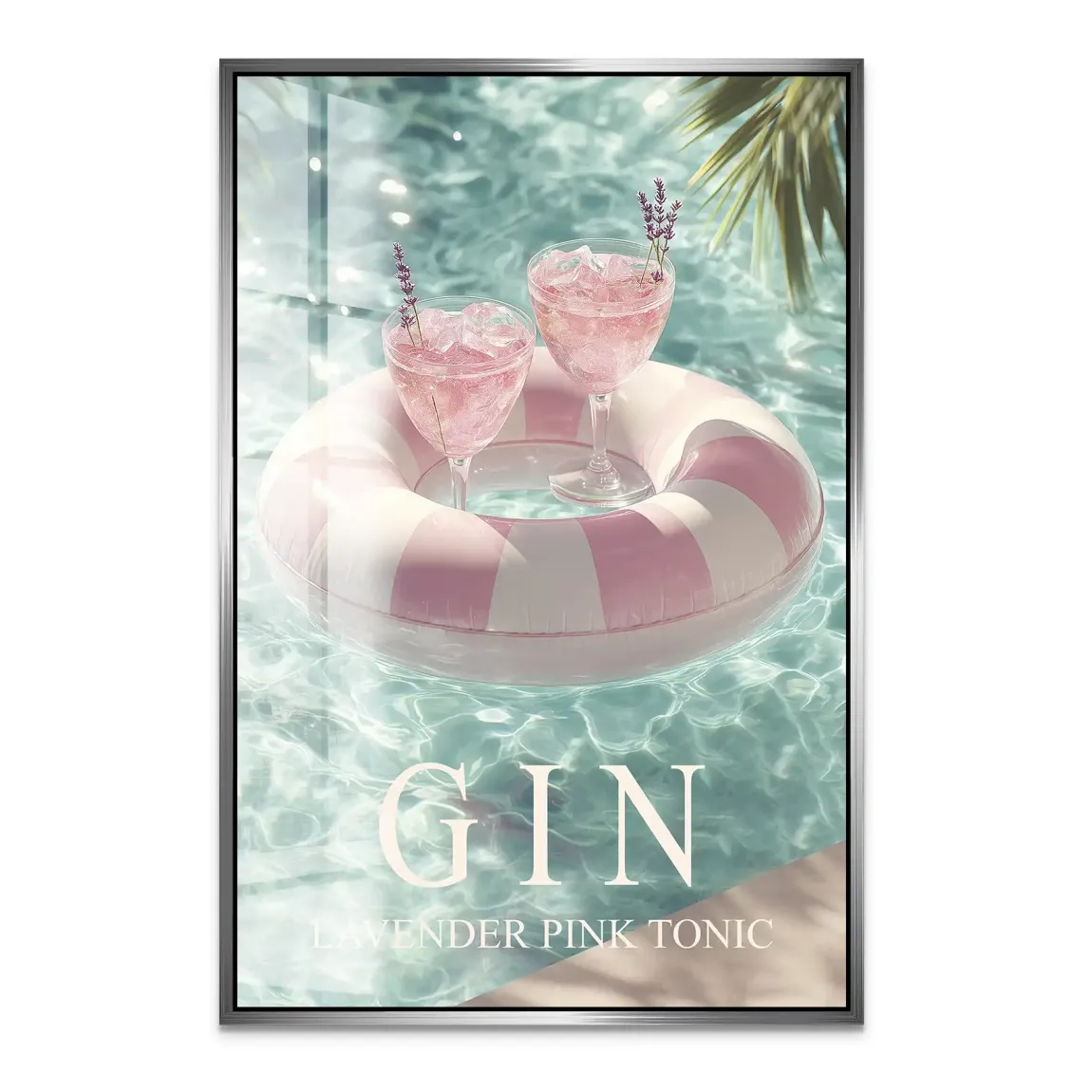 Gin Lavender Dream Acrylglas Bild