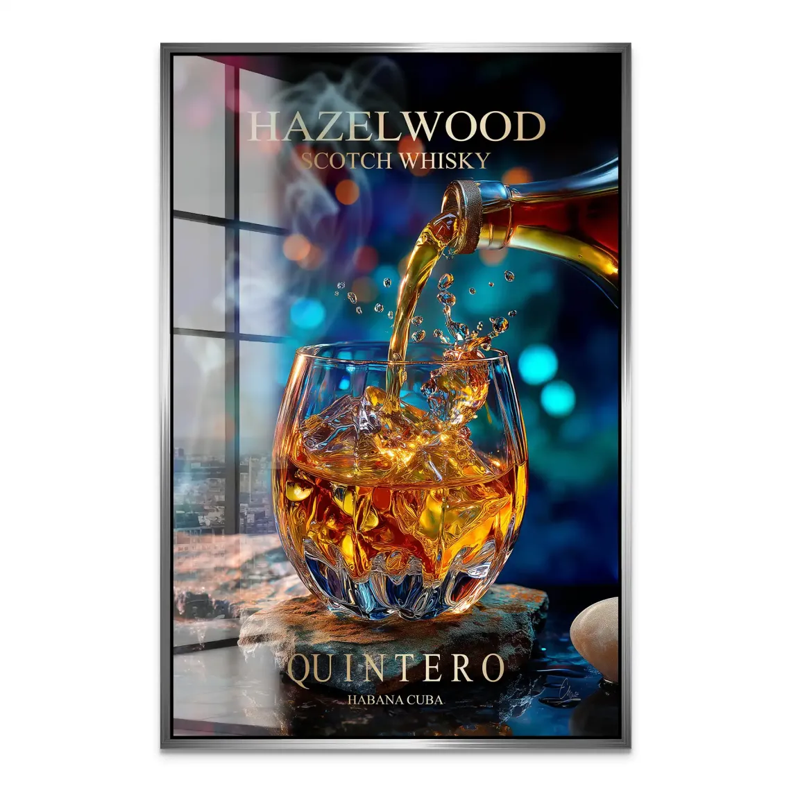 Amber Essence Acrylglas Bild