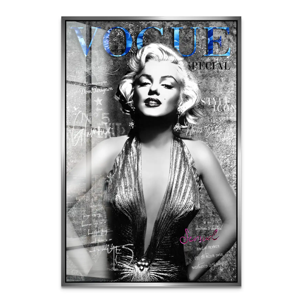 Marilyn Vogue Acrylglas Bild INGALERIE