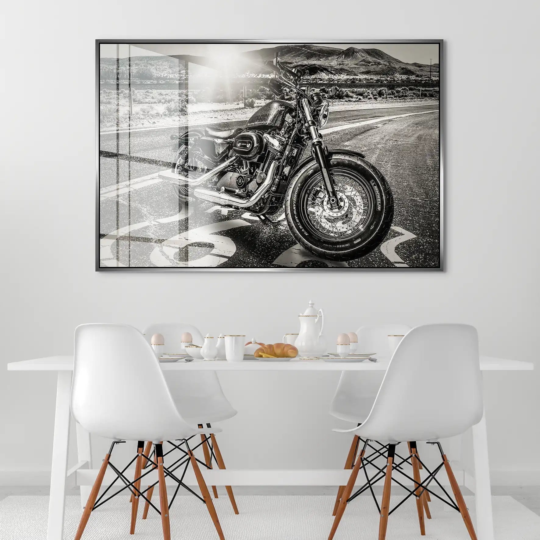Route Heritage Edition – Harley Acrylglasbild INGALERIE