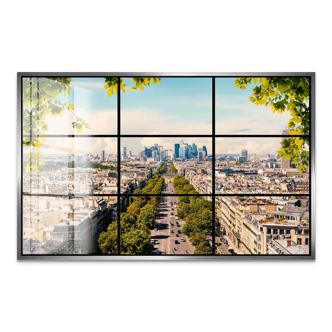 Paris Avenue Acrylglas Bild