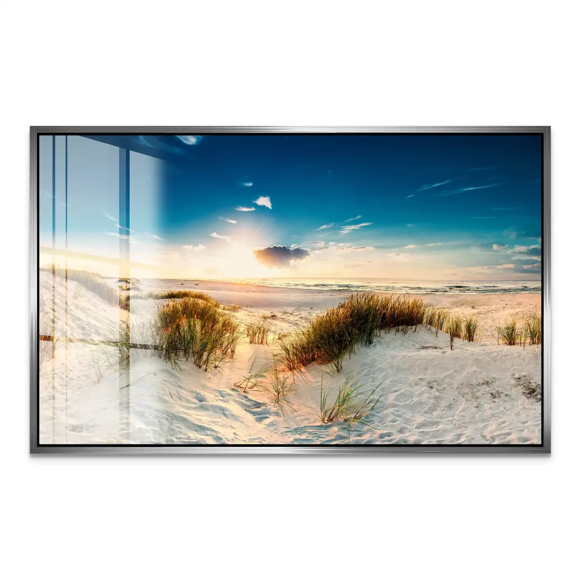 Sunset Dunes Acrylglas Bild