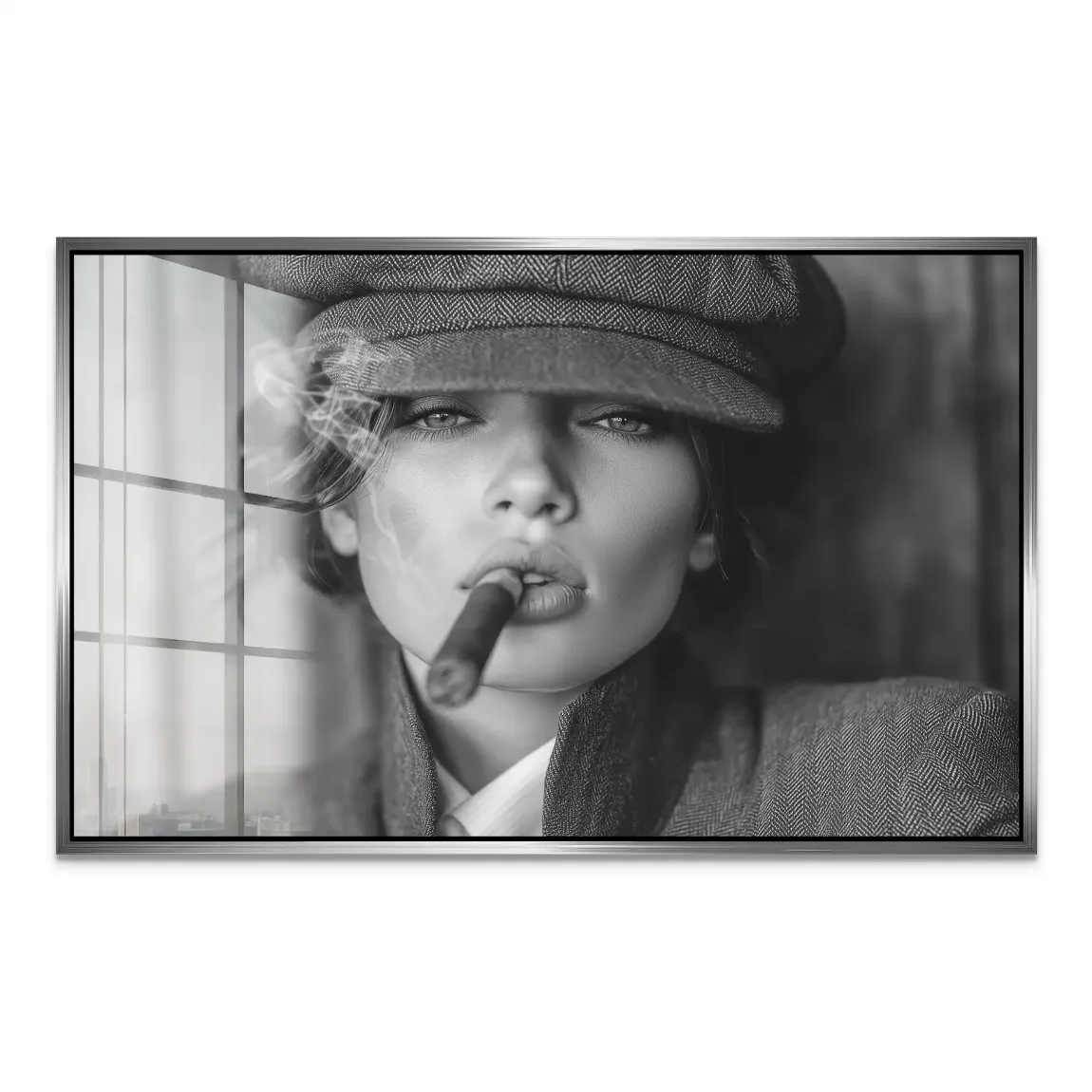 Femme Smoke Acrylglas Bild