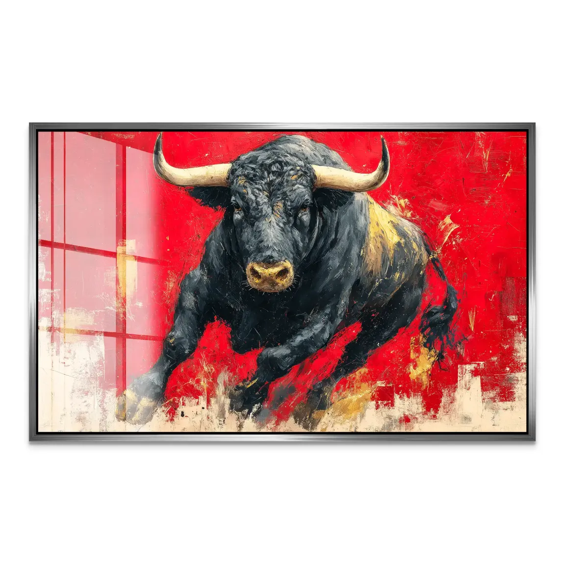 Stier Noble Essence Acrylglas Bild