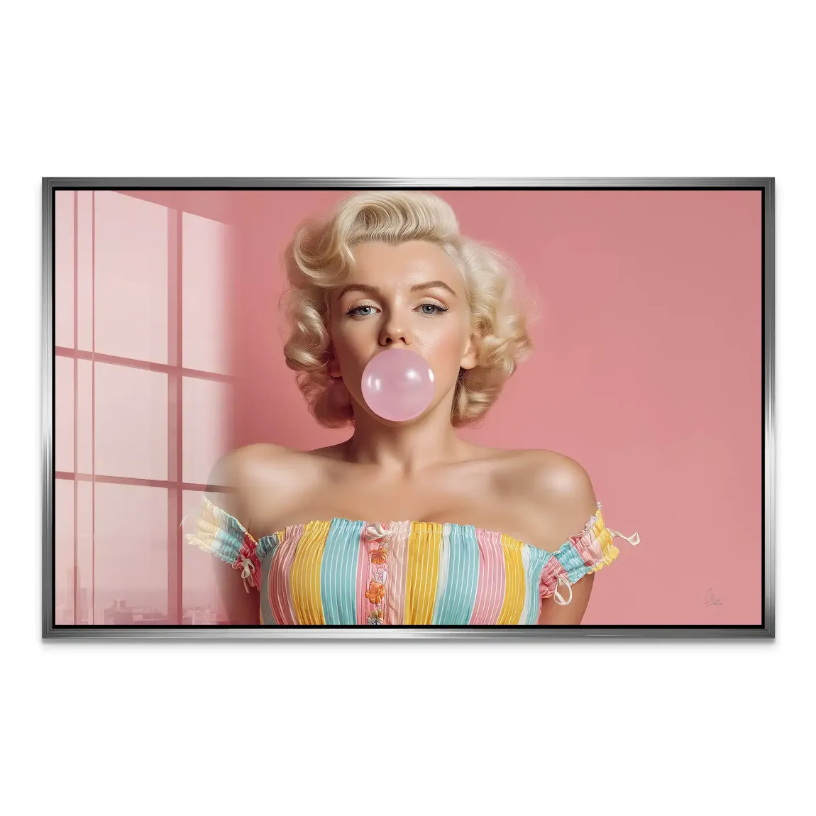Marilyn Monroe Candy Pop Acrylglas Bild