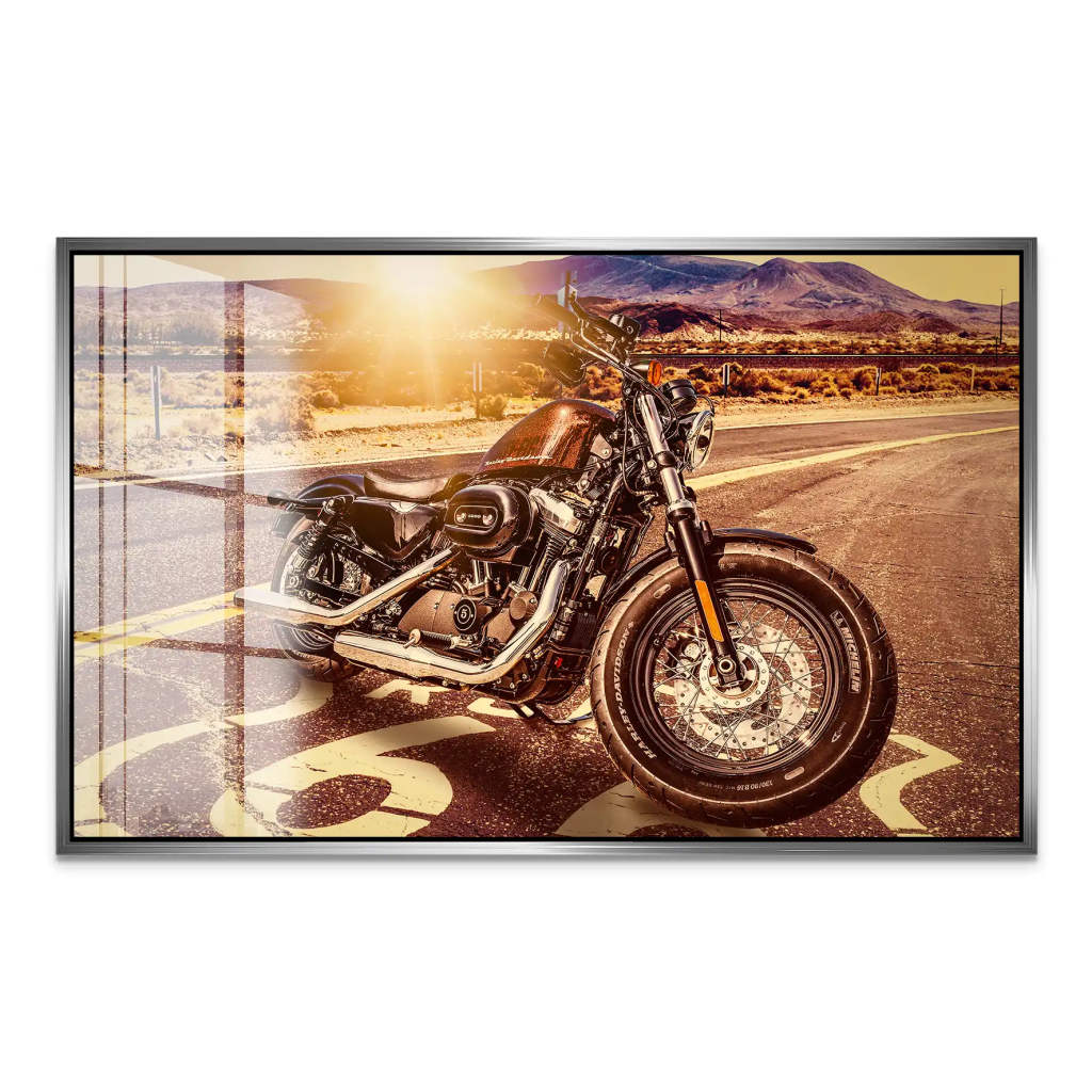 Harley Road Heritage auf Acrylglas INGALERIE
