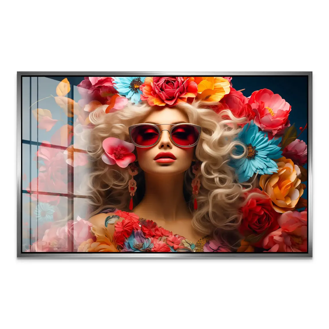 Flower Queen Acrylglas Bild