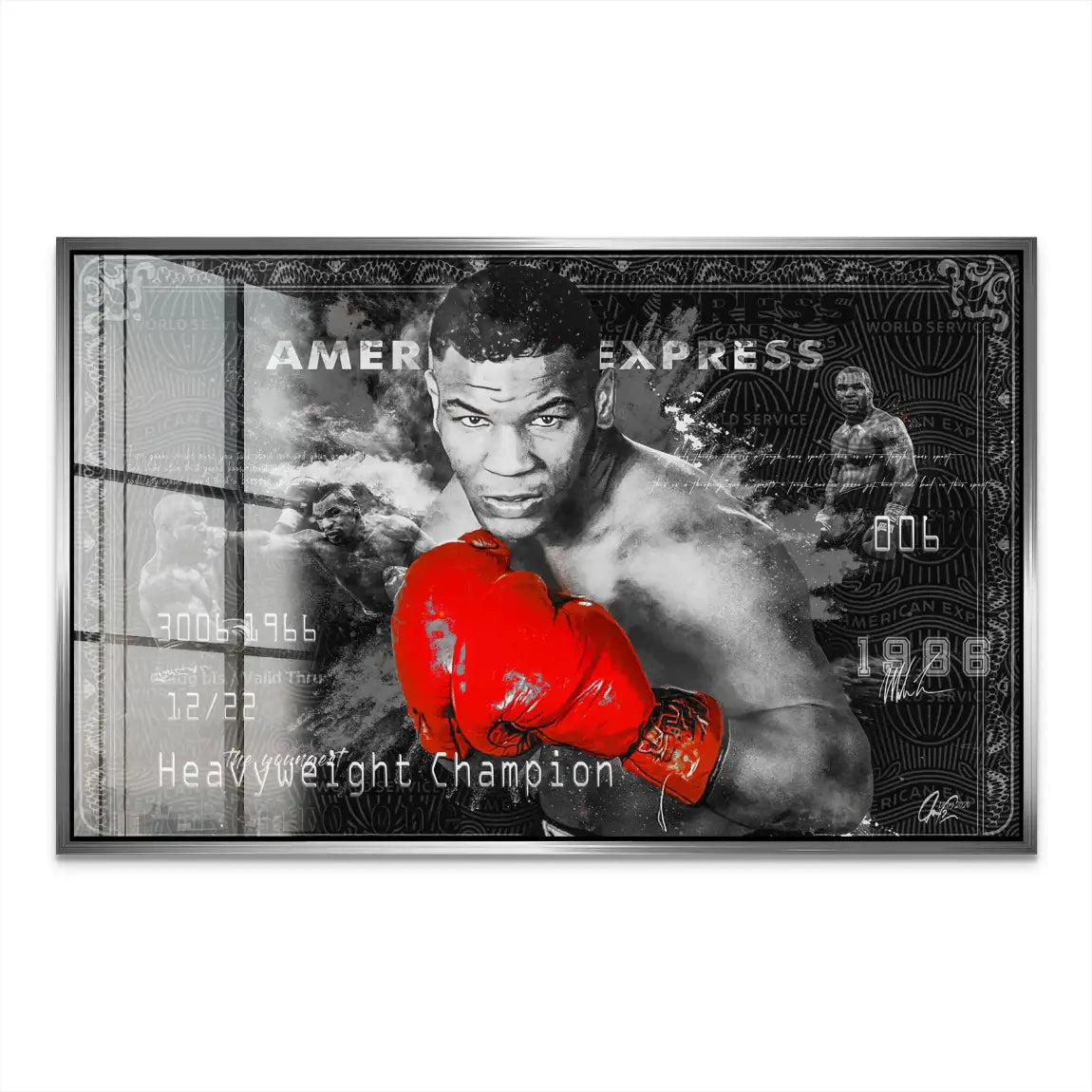 Amex Mike Nr.2 Acrylglas Bild INGALERIE