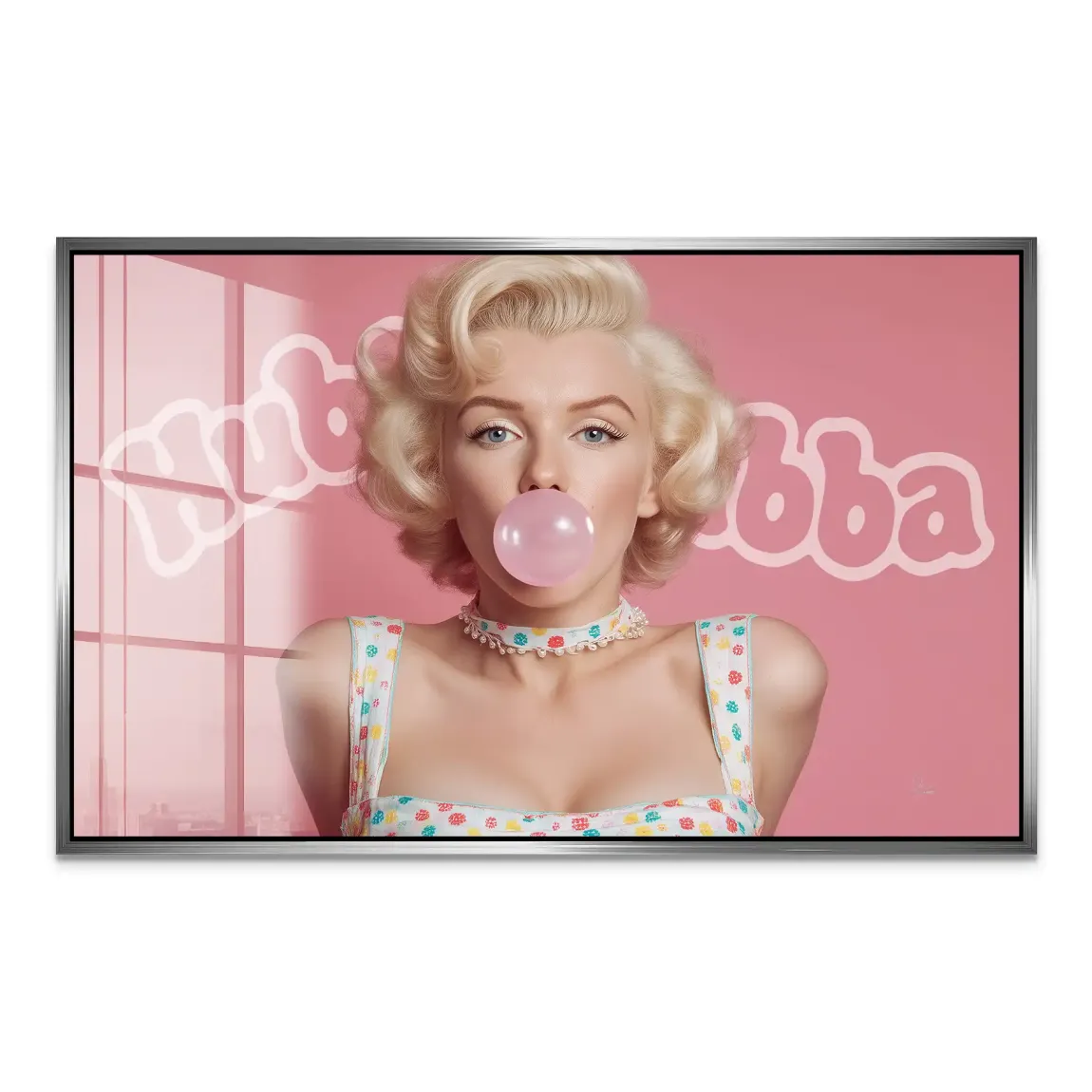 Marilyn Monroe Hubba Glam Acrylglas Bild