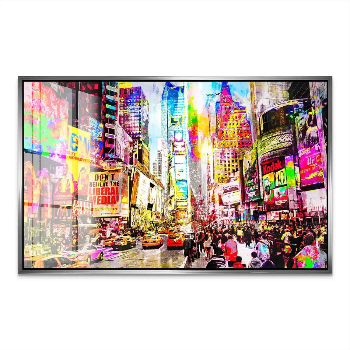 New York Abstrakt Acrylglas Bild INGALERIE