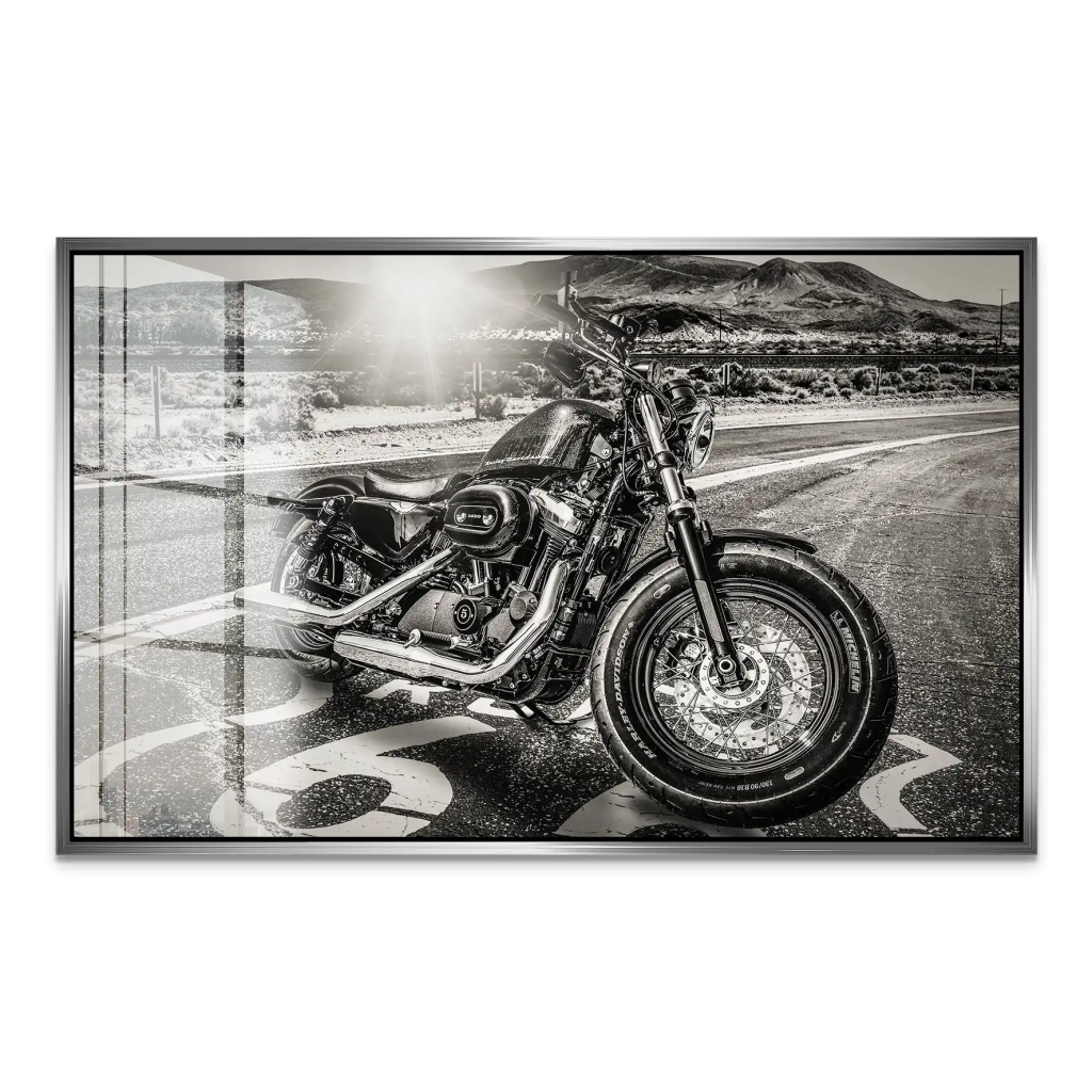 Route Heritage Edition – Harley Acrylglasbild INGALERIE