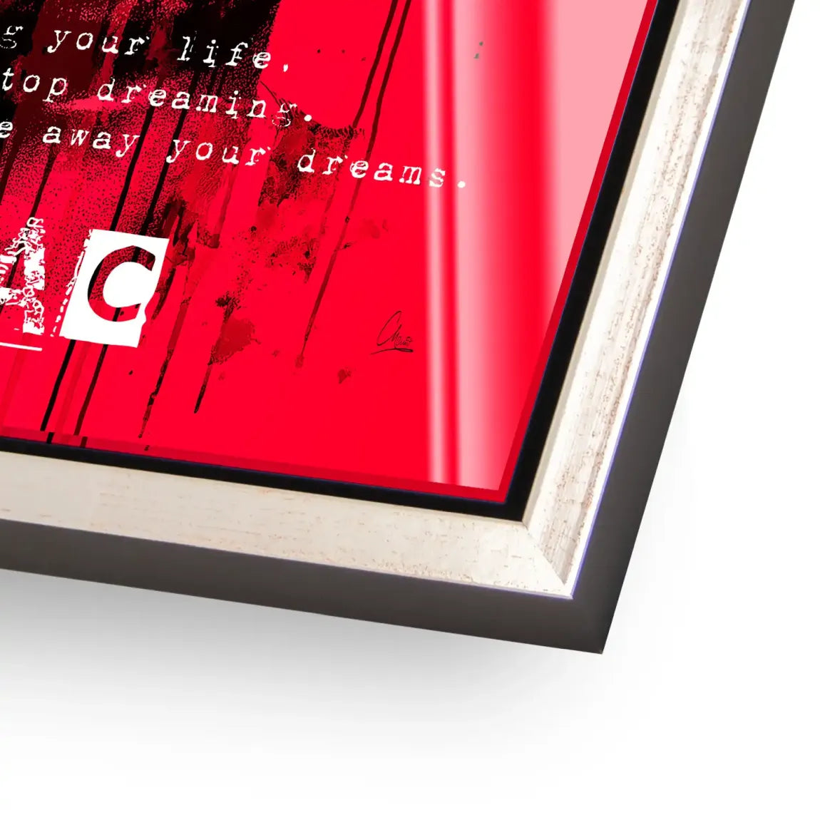 Red Legend Acrylglasbild