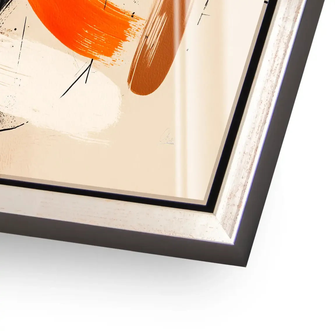 Freie Dynamik Abstrakt Acrylglasbild