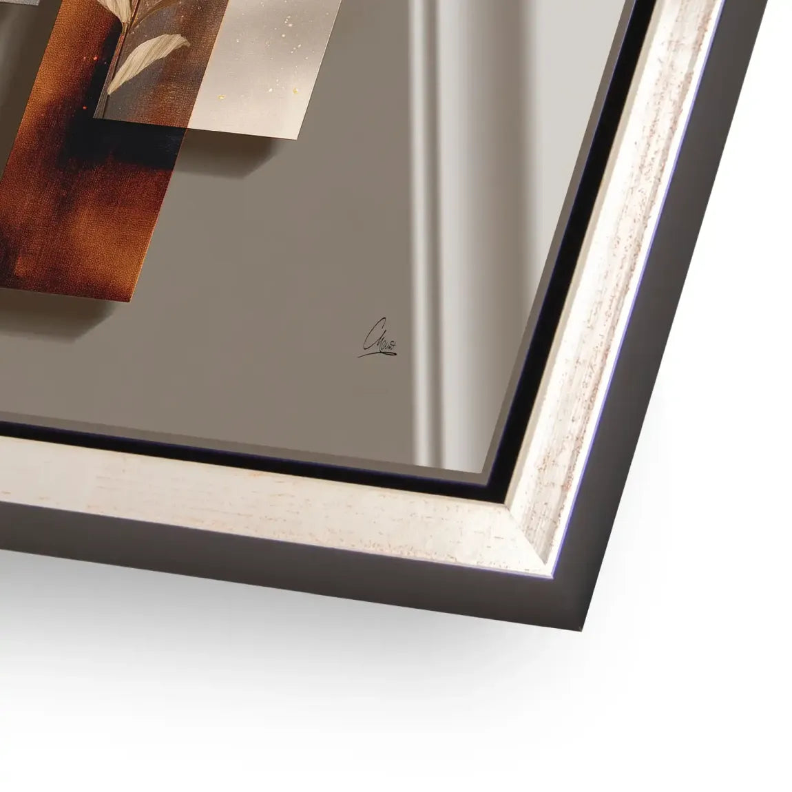 Celestial Bloom Harmony Acrylglasbild