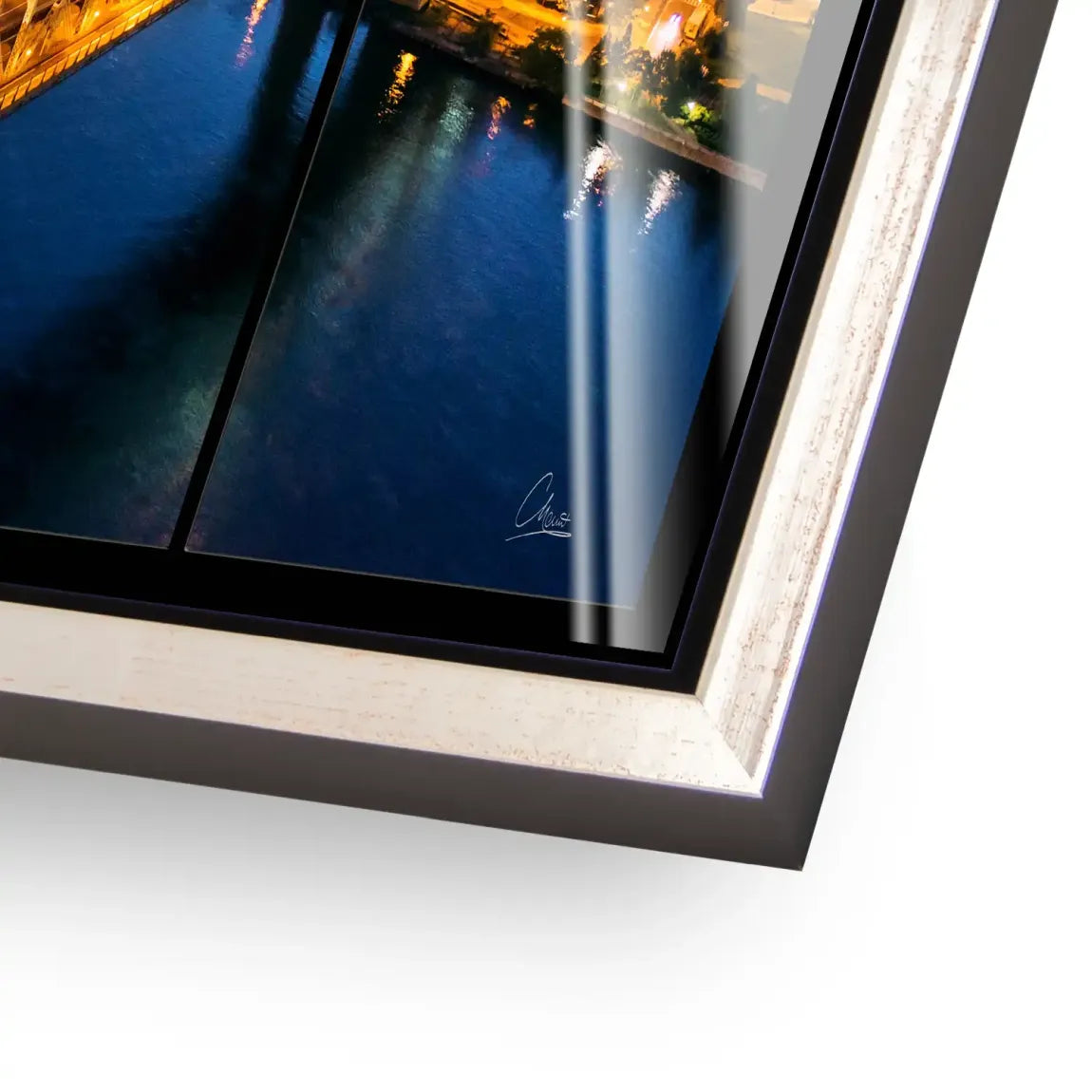 City Lights Manhattan Acrylglasbild