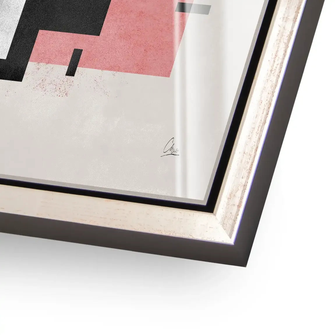 Geometric Aura Acrylglasbild